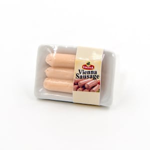 Miniature sausages Dollhouse Food