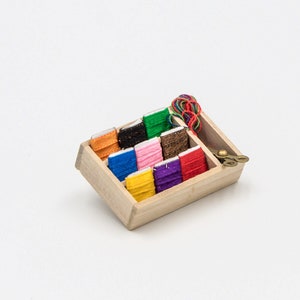 Miniature knitting set Props replica