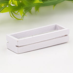 Miniature plant stand Dollhouse flowers