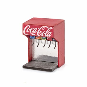 Miniature soda machine Props replica