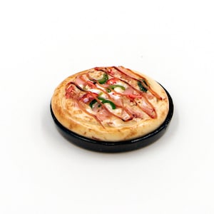 Miniatur Pizza Puppenhaus Essen Tabletop Miniaturen