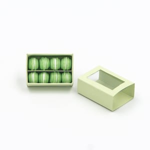 Miniature macaron Dollhouse baking Tiny food