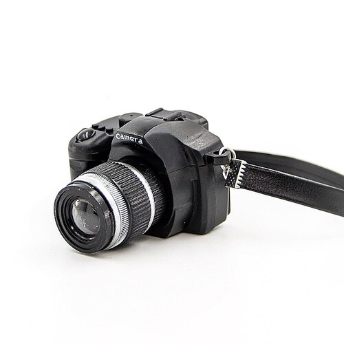 Miniature Camera Doll Accessories Etsy