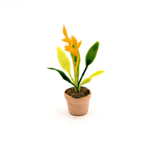 Miniature plant Dollhouse flowers Dollhouse miniatures