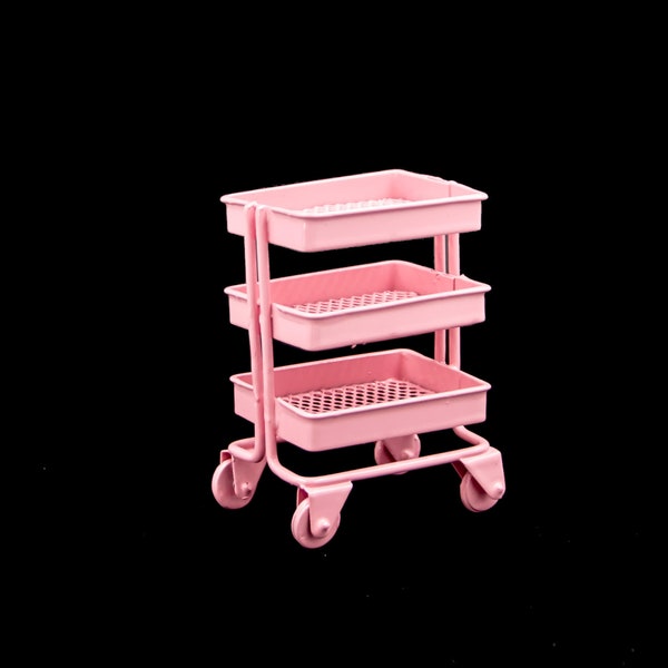 Dollhouse utility cart Tabletop miniatures