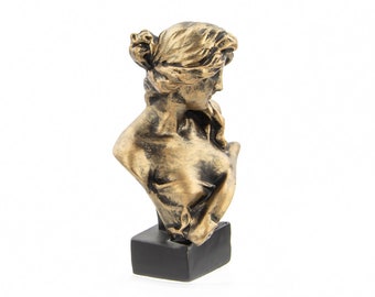 Miniature bust statue Ancient Athena Props replica