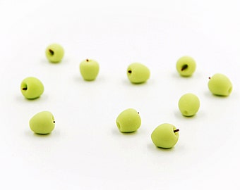 10 Miniature apple Dollhouse food
