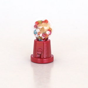 Miniature gumball machine Dollhouse miniatures Props replica