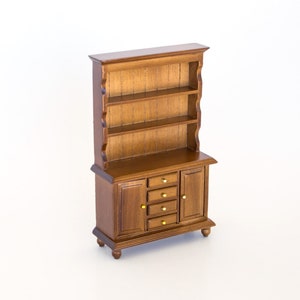 Miniaturschrank Holzschrank Puppenhausmöbel