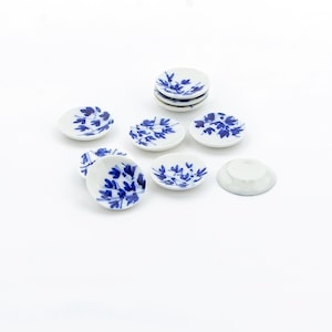 10 Miniaturowe talerze Ceramiczne miniatury