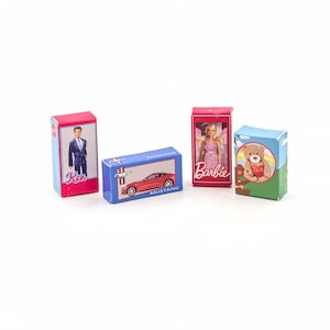 Miniature toy boxes Props replica