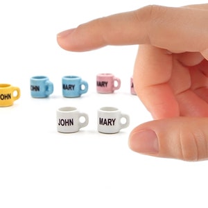 Miniatur Ihre Namenstasse, personalisierte Geschenke