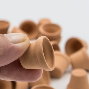 25 Miniature plant pots Terracotta planter