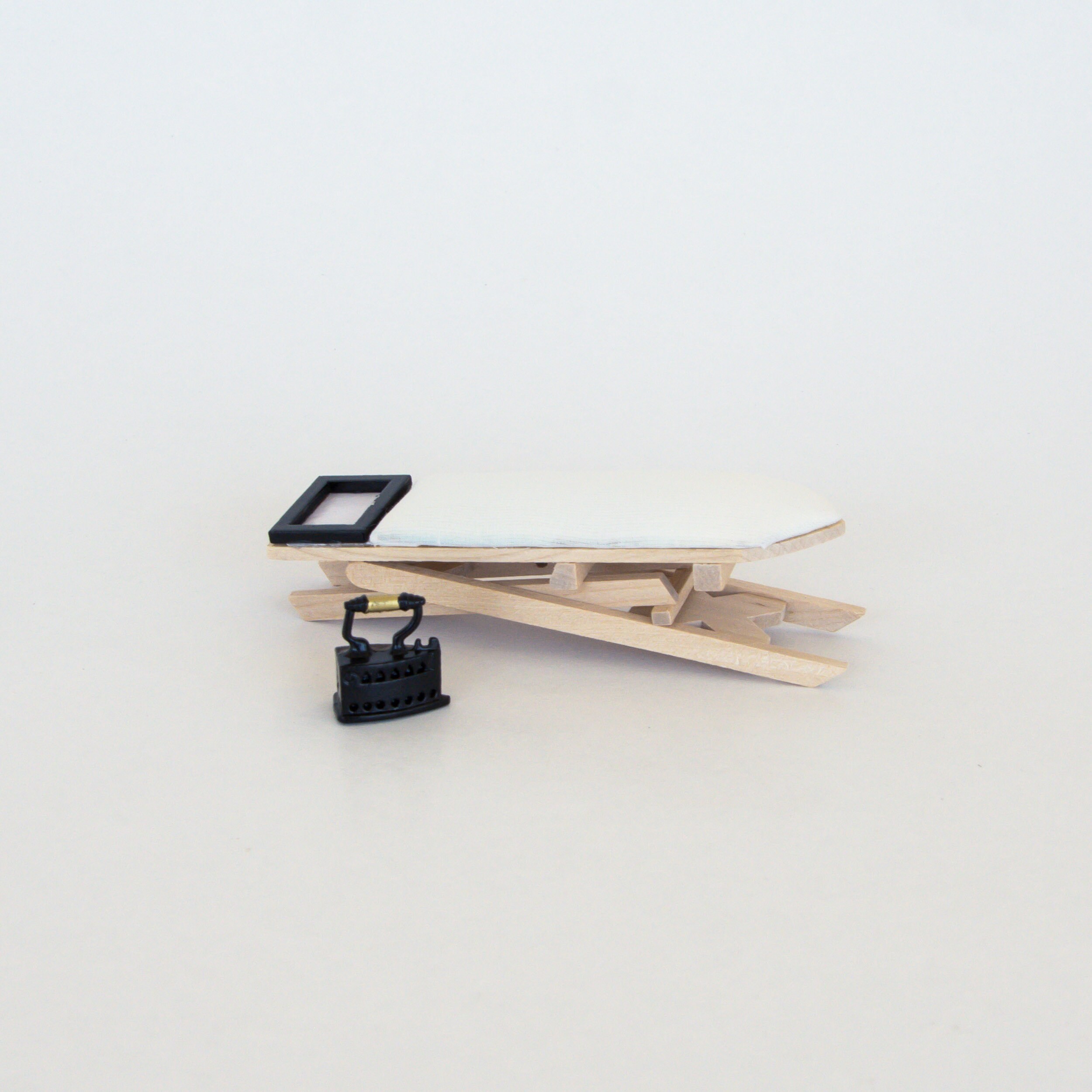 Miniature Ironing Board Set Props Replica Etsy