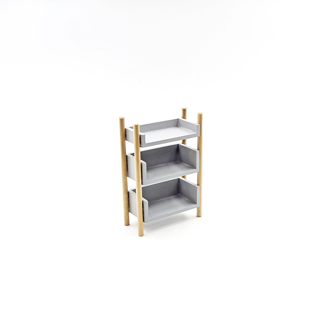 Miniature Storage Rack Dollhouse Furniture - Etsy