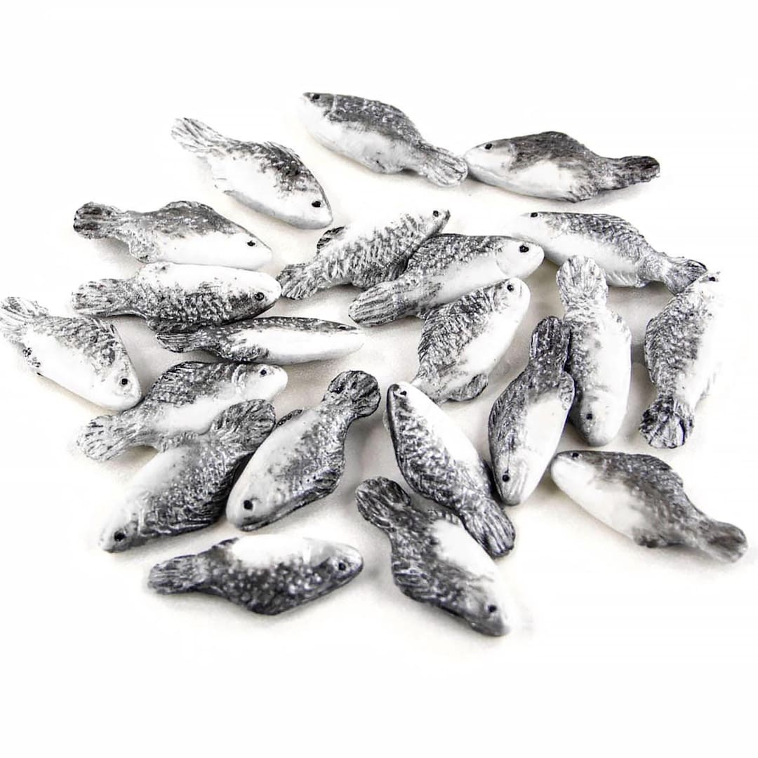 5 Miniature Fish Realistic Miniatures Props Replica - Etsy