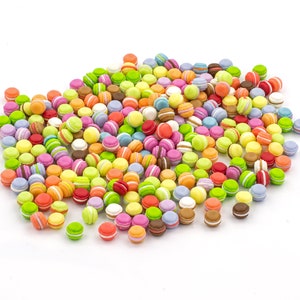 Miniatur Macaron Puppenhausbäckerei