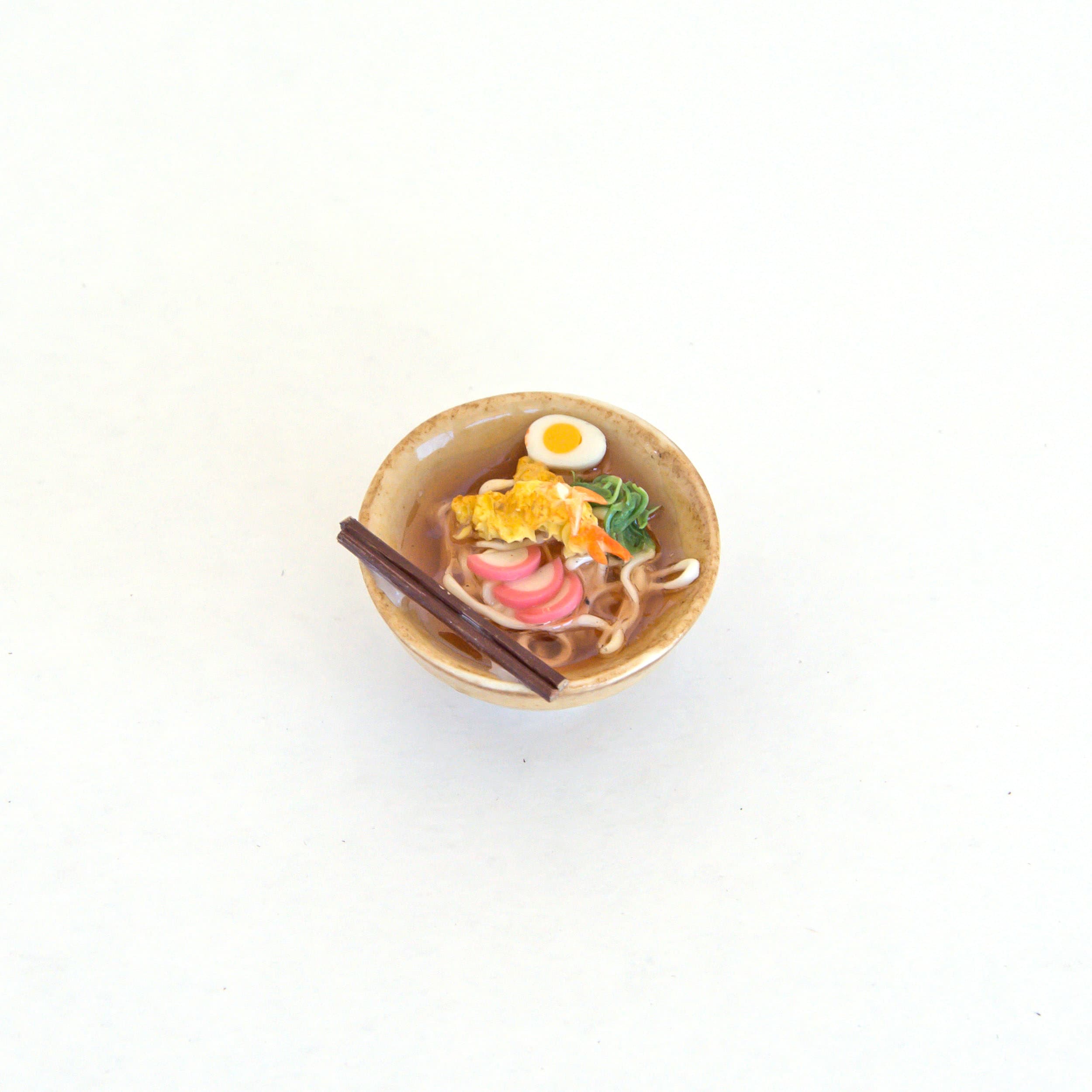 Miniature Noodles Soup Dollhouse Miniatures Food Tiny Food | Etsy