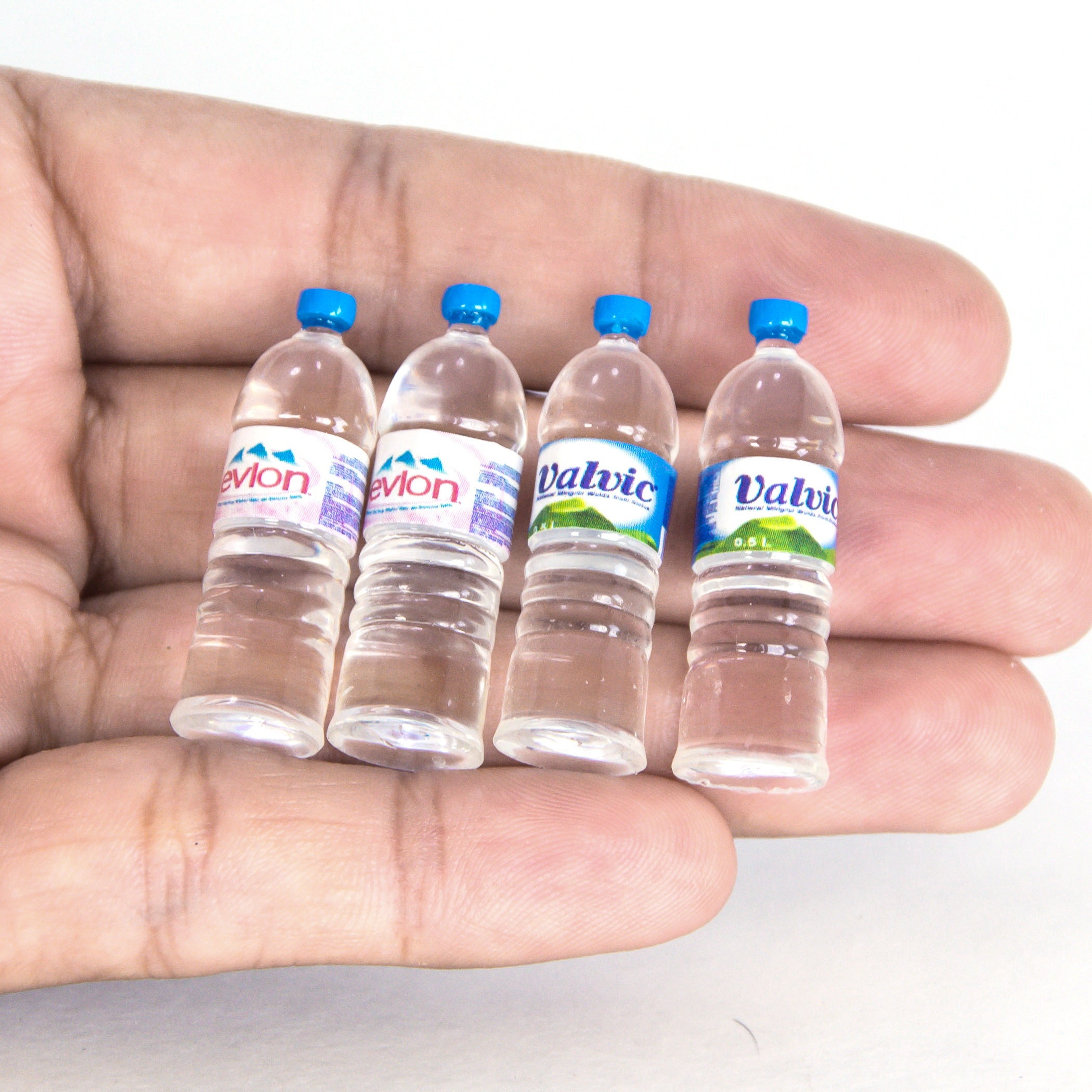10 Miniature Water Bottles Tabletop Miniatures Dollhouse Shop Etsy