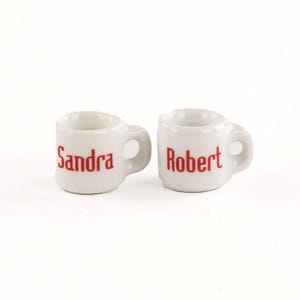 Miniature your name mug, Personalized gift, Cute surprise present