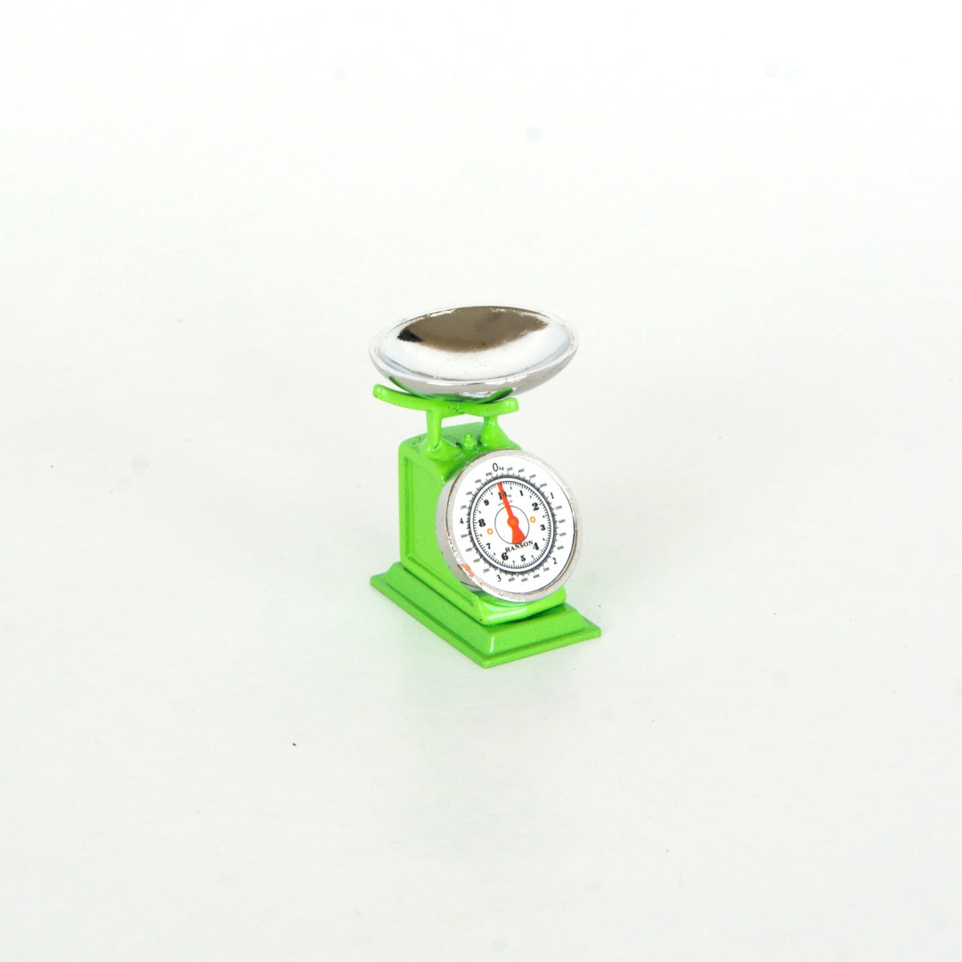 Miniature Weight Scale Dollhouse Miniatures Etsy