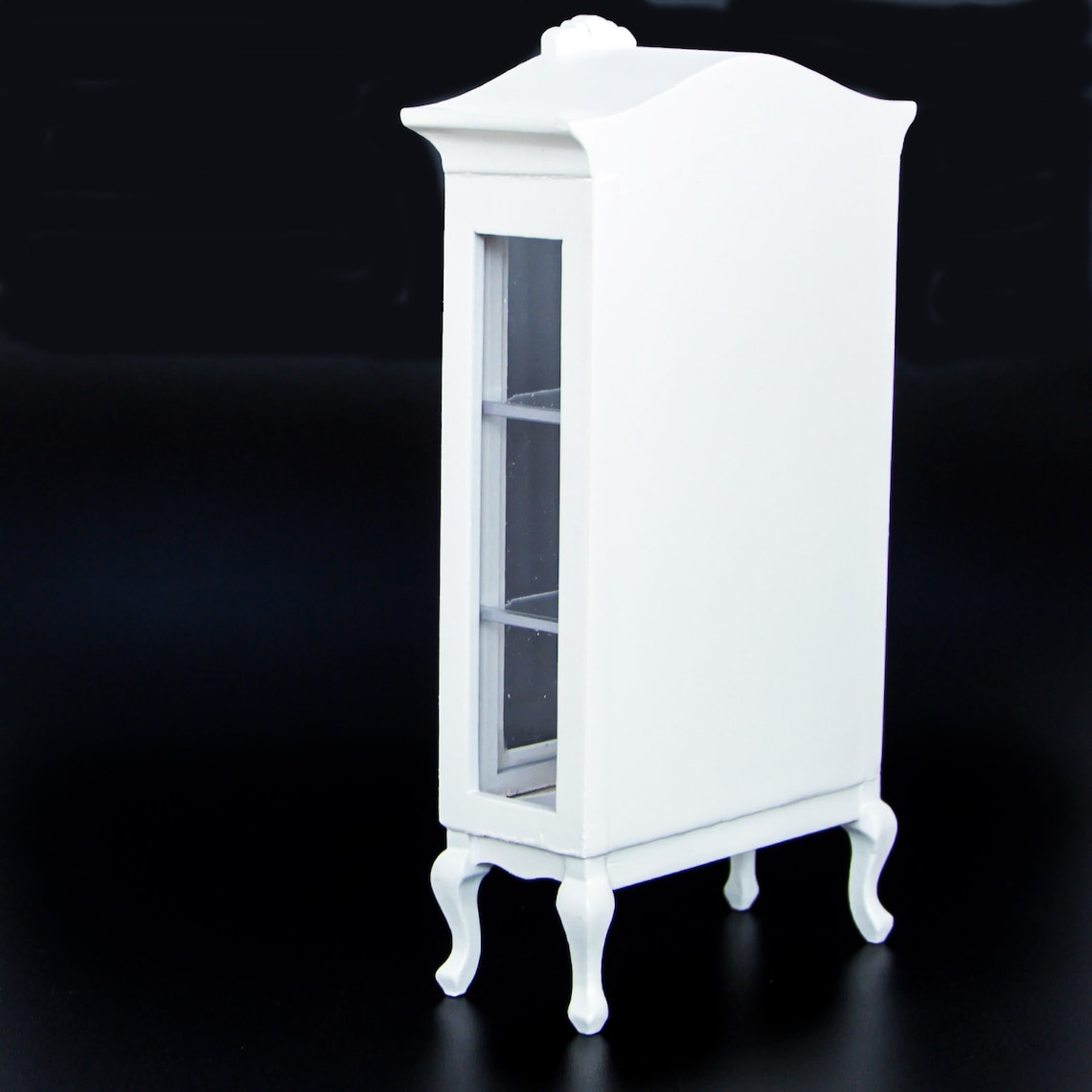 Miniature Display Wooden Cupboard Dollhouse Miniatures Etsy