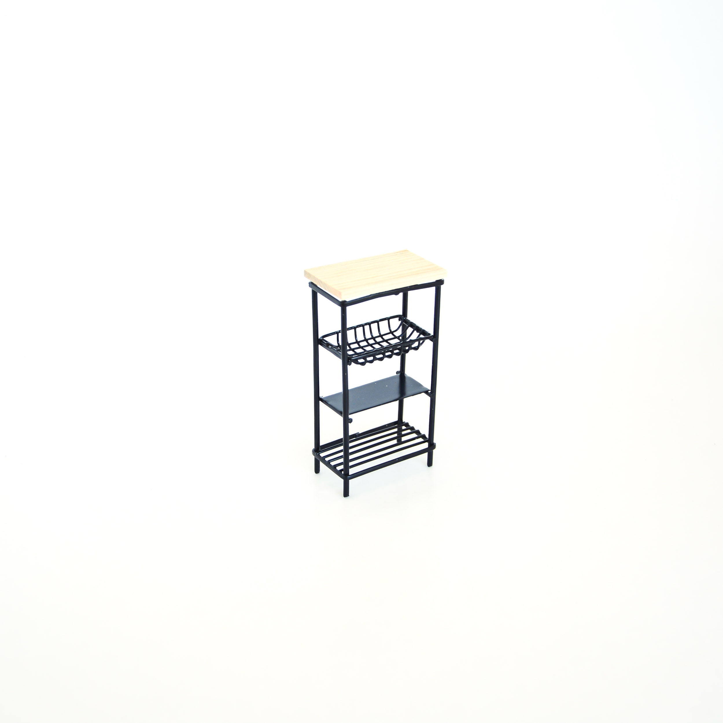 Dollhouse Miniature Metal Storage Rack Tiny Kitchen | Etsy