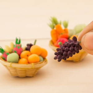 5 Miniatur Traube Puppenhaus Miniaturen Essen Tabletop Miniaturen