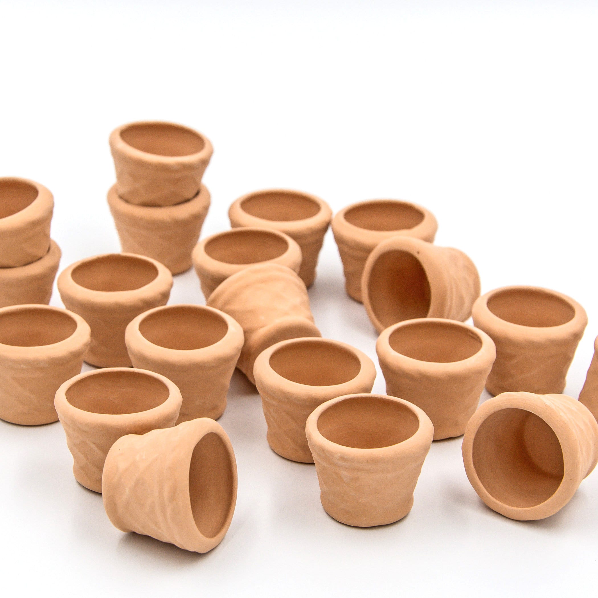 25 Miniature Plant Pots Terracotta Planter Miniature Pottery Etsy