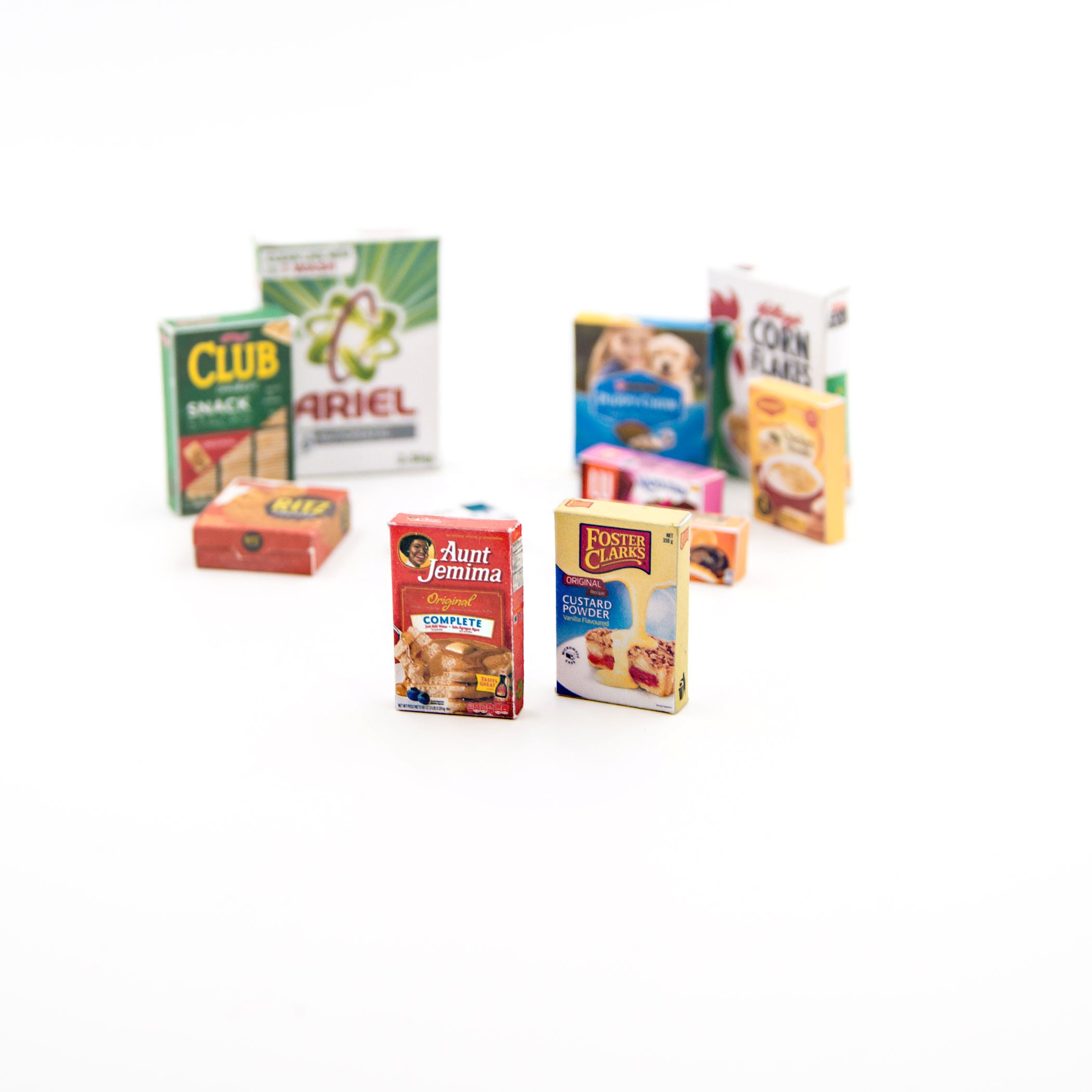 Dollhouse groceries set Miniature shop Etsy