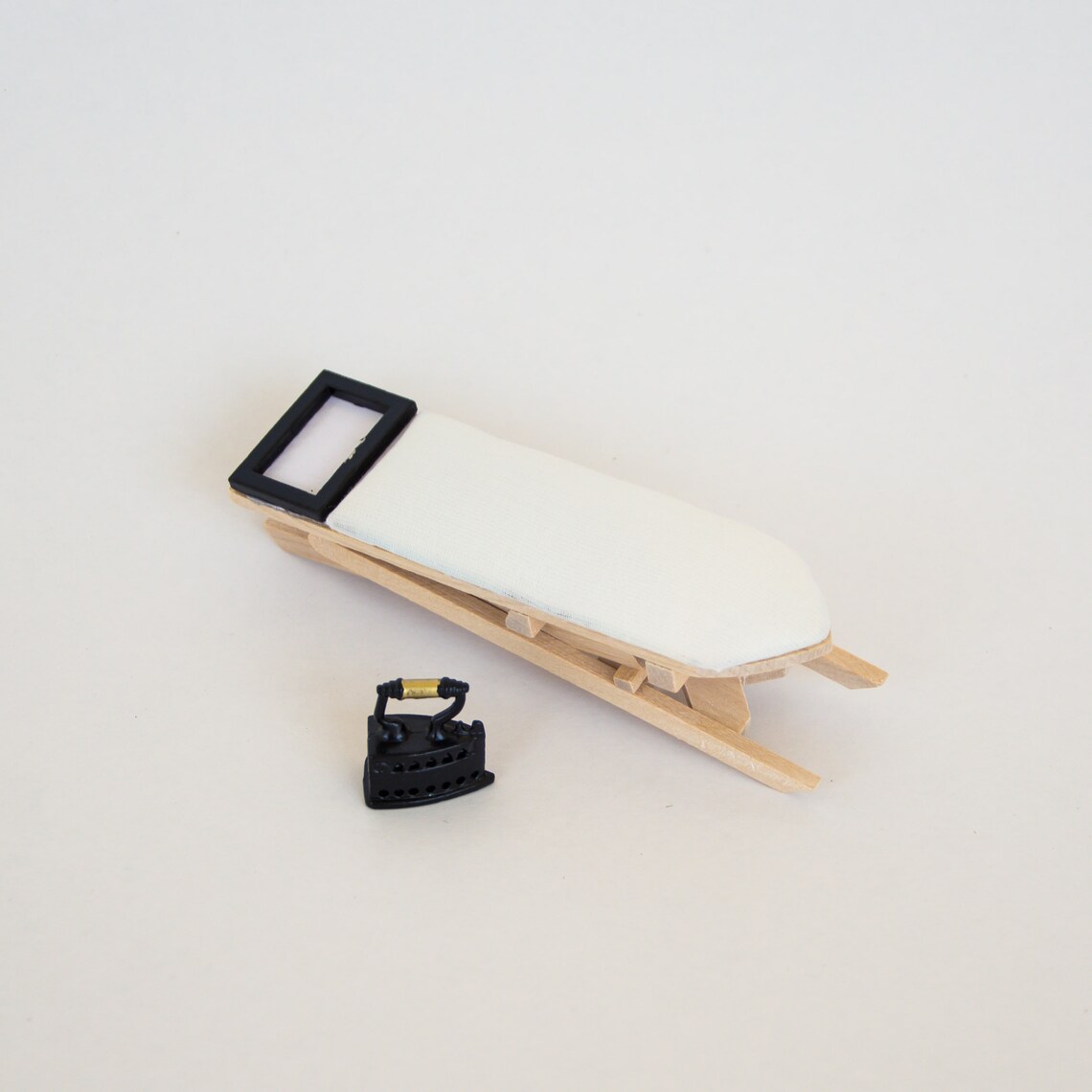 Miniature Ironing Board Set Props Replica Etsy