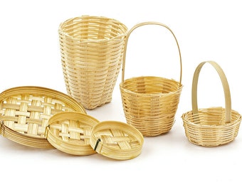 ミニチュア籐かごセット 小道具レプリカ - Etsy 日本