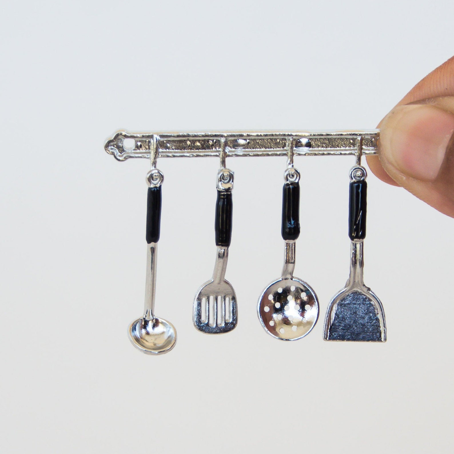 Miniature Cooking utensils Dollhouse miniatures kitchen Etsy