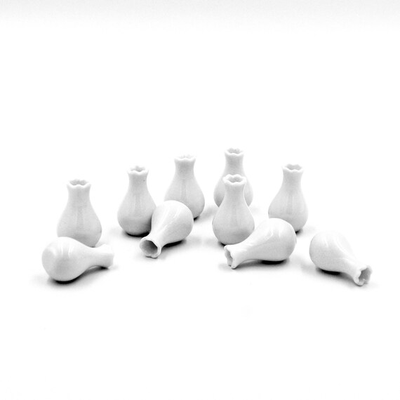Art & Collectibles Miniatures 4 Miniature vases Tiny pottery Mini