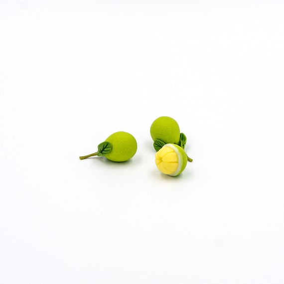 Miniature tropical fruit Dollhouse miniatures food Tabletop miniatures
