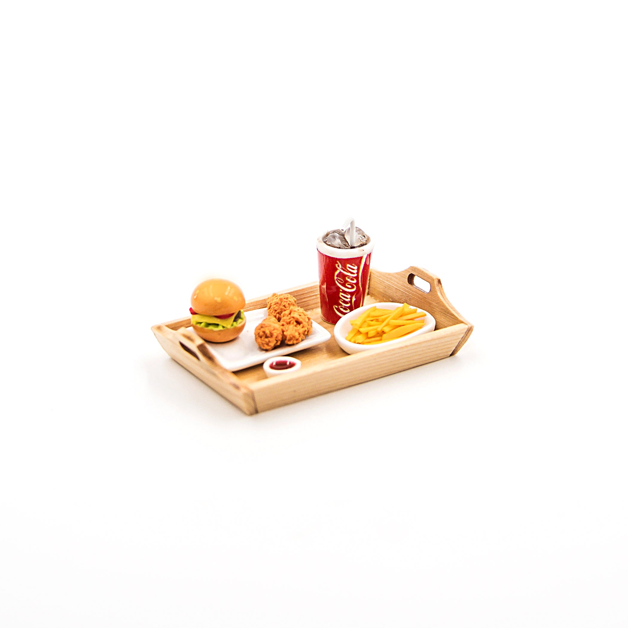 Miniature fast food Dollhouse miniature food Etsy