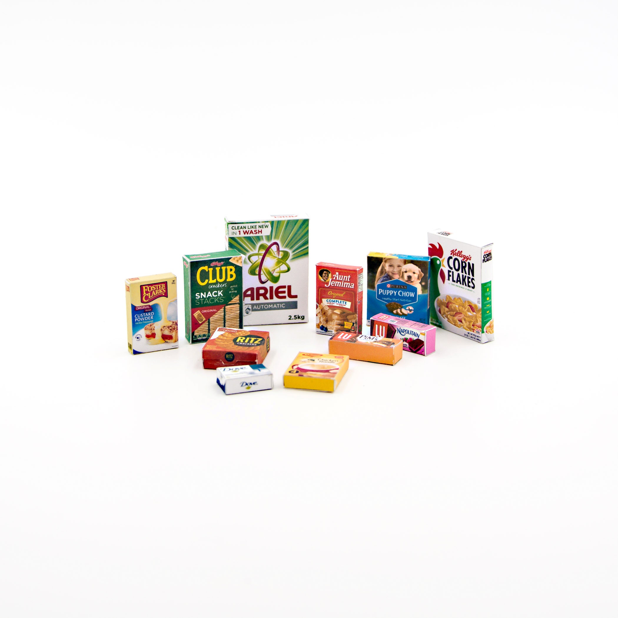 Dollhouse groceries set Miniature shop Etsy