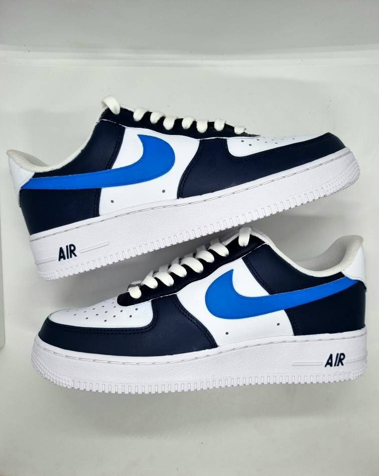custom nike air force 1 blue