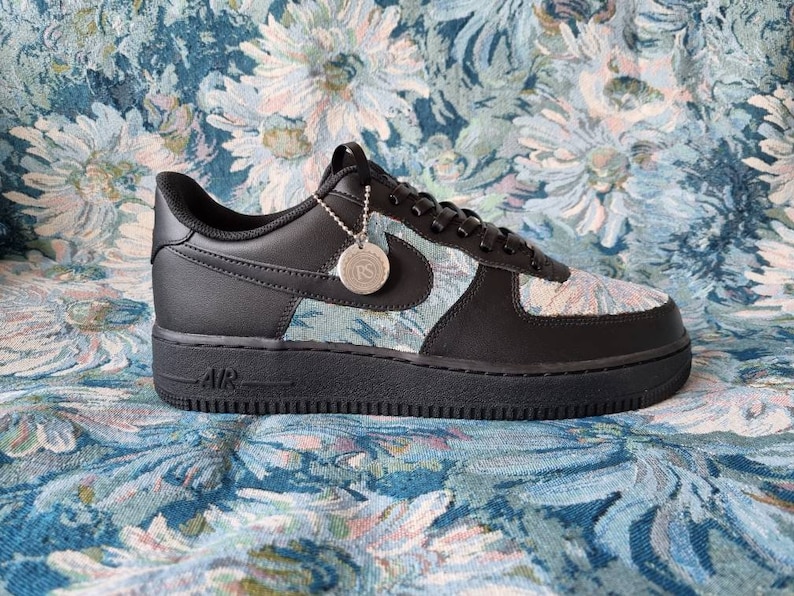custom black air force 1