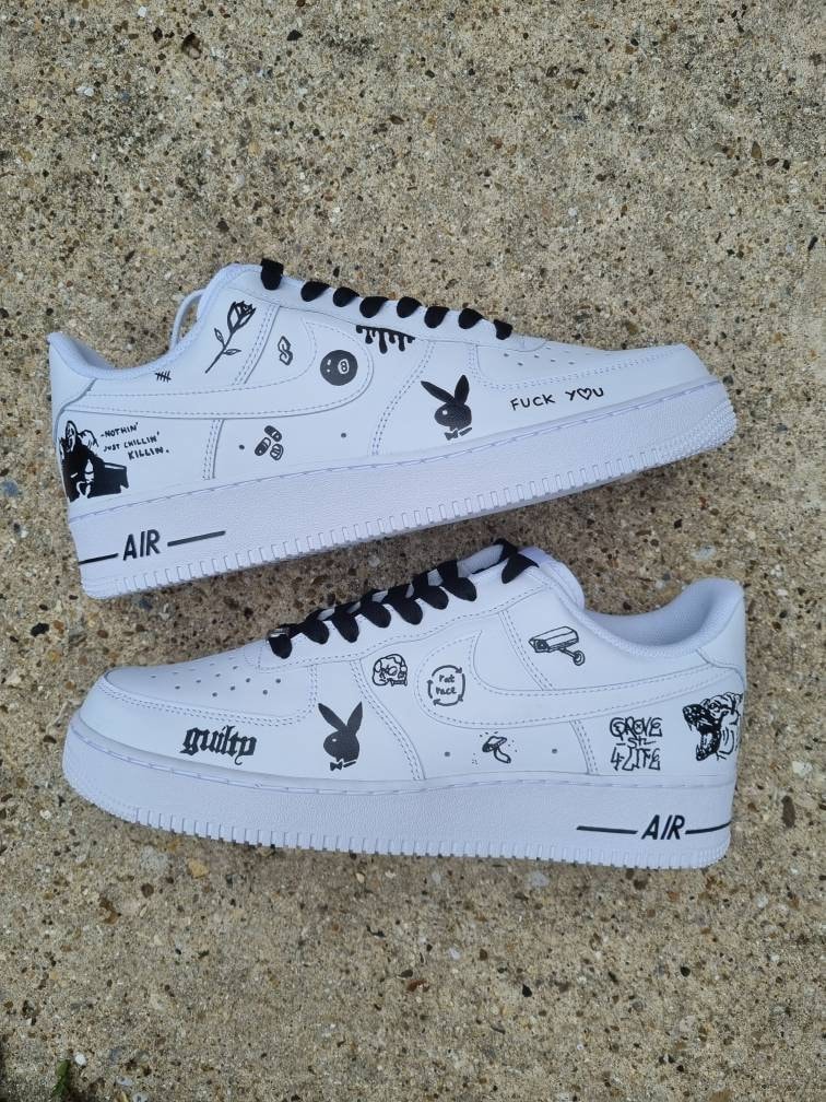 Reworked LV Nike AF1 (Kids) – DJ ZO Designs