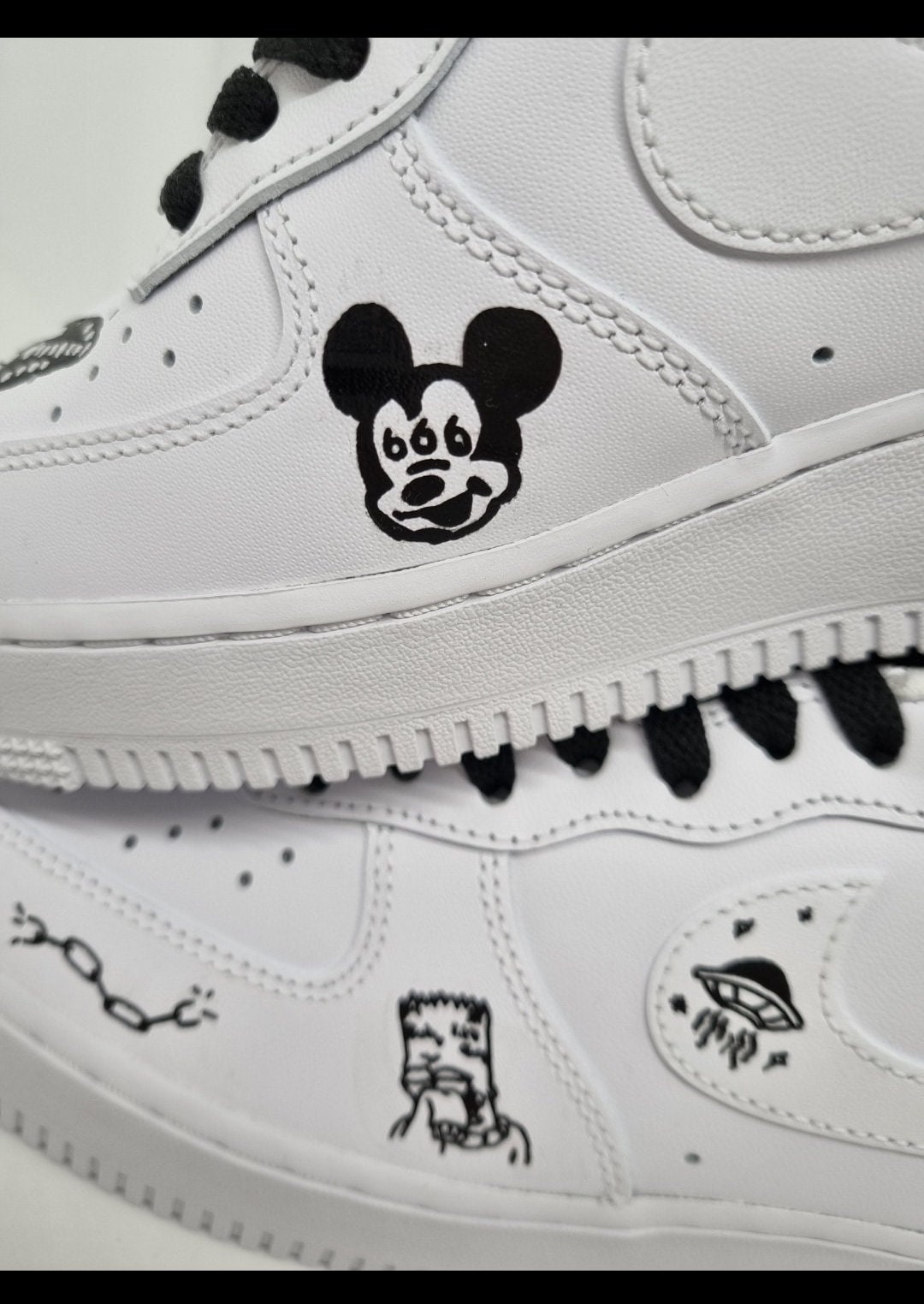 custom versace air force 1