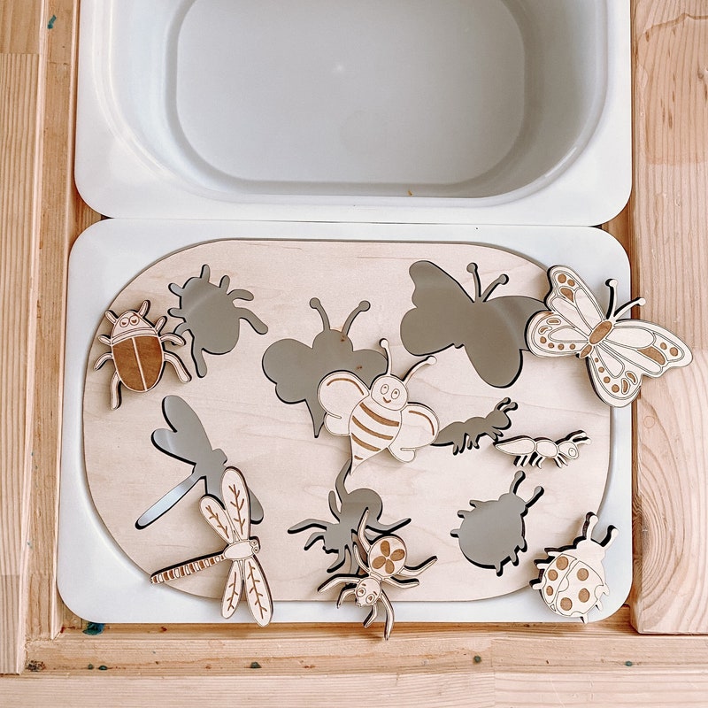Wooden Bug Puzzles - Etsy