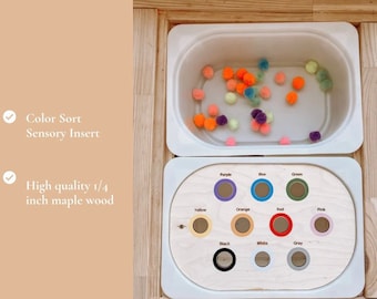 IKEA Flisat Colorful Puzzle Lid Insert for Kids