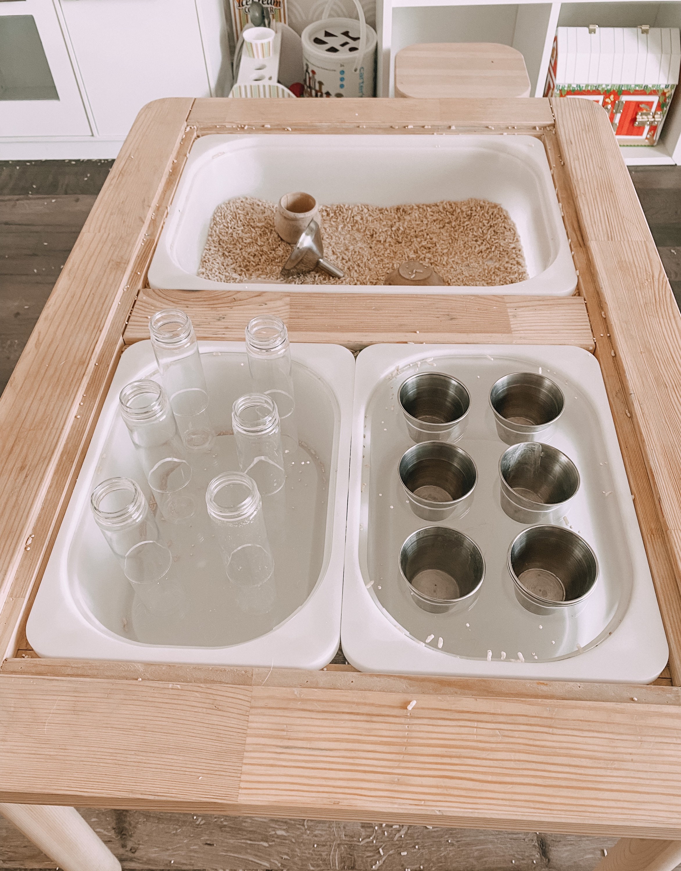 Ikea Sensory Bin Sensory Bottles Montessori Materials Etsy