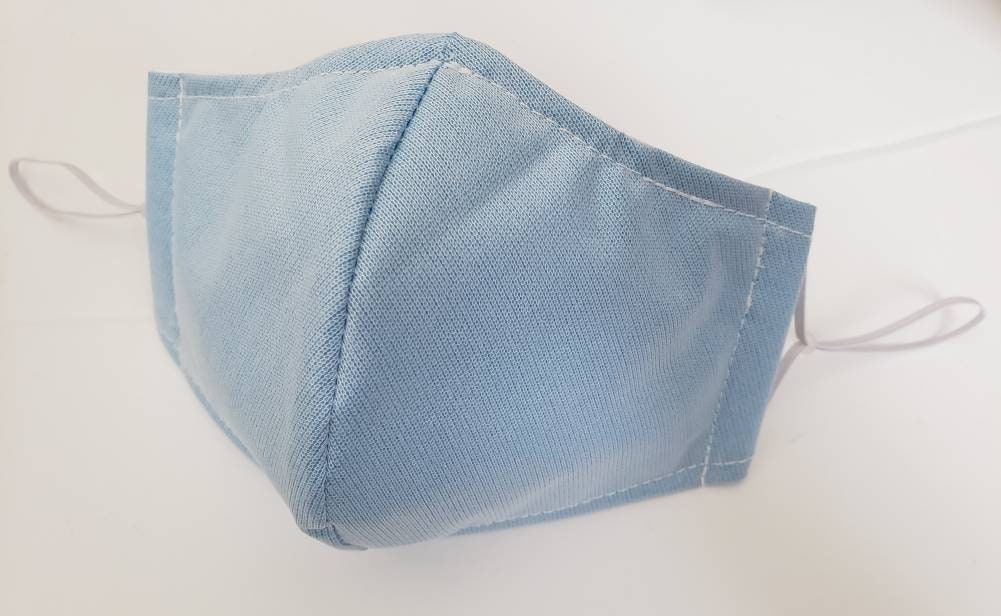 Reusable Cotton Blended with  Moisture-Resistant Blue Vinyl Backing A…