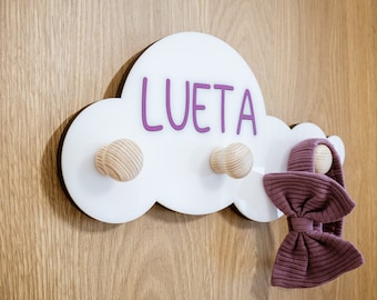 Wall Clothes Hanger Wall Hook For Kids Cloud Nursery Decor Cloud Wall Hook Baby Shower Gift Nursery Decor Adventure decor Nursery Hooks