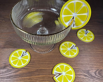 Tappi in vetro al limone, Tequila Sunrise bridal shower, etichette per cocktail agli agrumi, Amore al primo Spritz