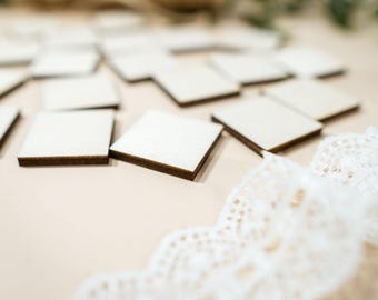 100 rectangle 2x3 cm wooden unfinished shape blanks wood rectangles