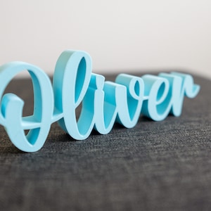 Nombre independiente con nombre personalizado Regalo de baby shower personalizado Letrero con nombre para niños Letrero con nombre para bebé Nombre independiente Letreros independientes