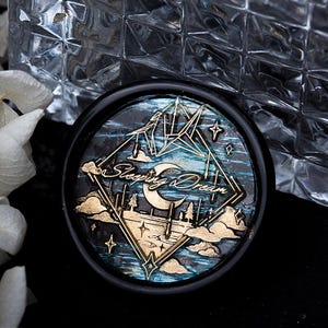 Benutzerdefinierte Wachs Siegel Stempel mit Größen- und Formoption Personalisiert, Hochzeitseinladung Wax Stamp Kit.
